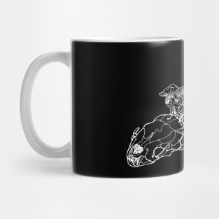 Skull and Butterfly Mug